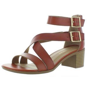 Sun + Stone Quinn Block-Heel City Sandals